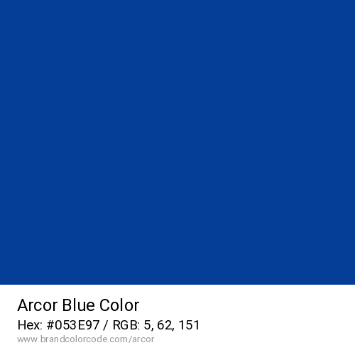 Arcor's Blue color solid image preview