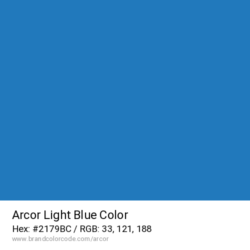 Arcor's Light Blue color solid image preview