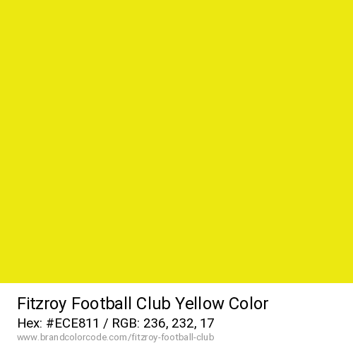 Fitzroy Football Club's Yellow color solid image preview