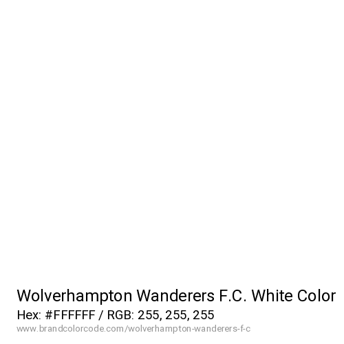 Wolverhampton Wanderers F.C.'s White color solid image preview