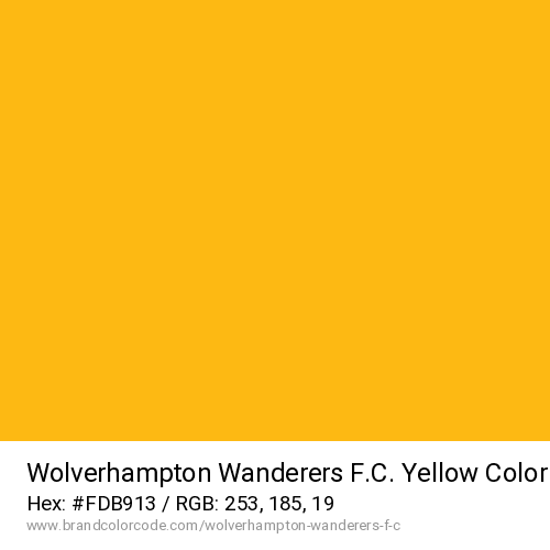 Wolverhampton Wanderers F.C.'s Yellow color solid image preview