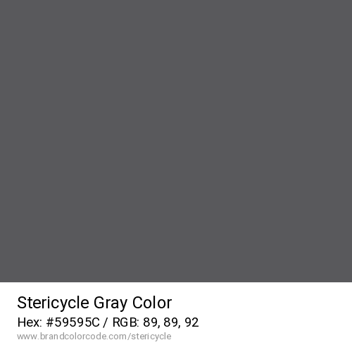 Stericycle's Gray color solid image preview