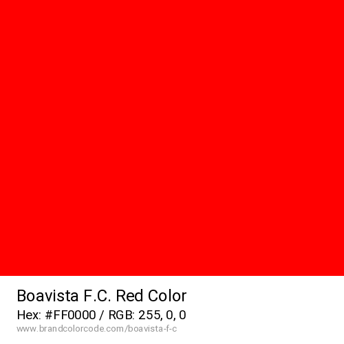 Boavista F.C.'s Red color solid image preview