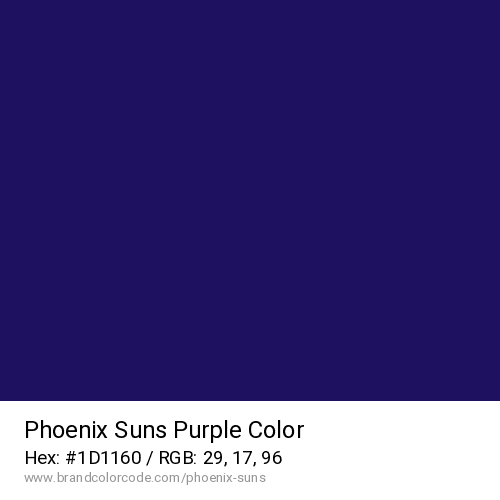 Phoenix Suns's Purple color solid image preview