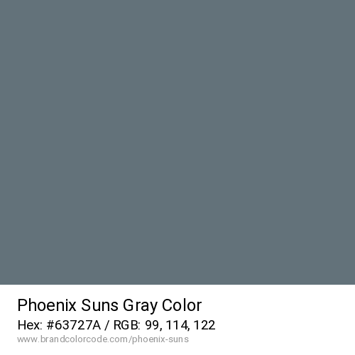 Phoenix Suns's Gray color solid image preview