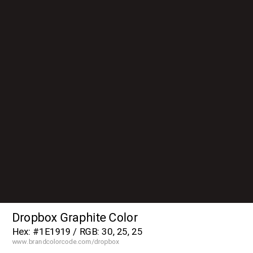 Dropbox's Graphite color solid image preview