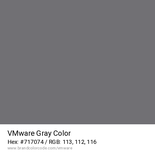 VMware's Gray color solid image preview