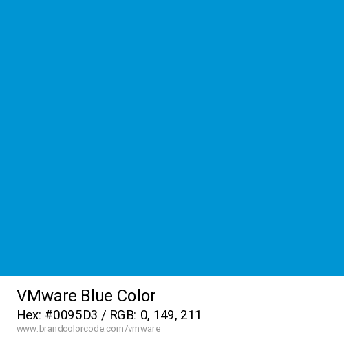 VMware's Blue color solid image preview