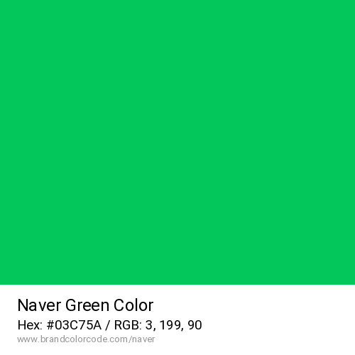 Naver's Green color solid image preview