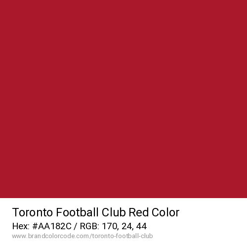 Toronto Football Club's Red color solid image preview