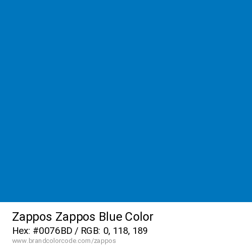Zappos's Zappos Blue color solid image preview