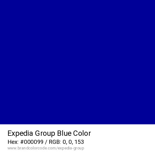 Expedia Group's Blue color solid image preview