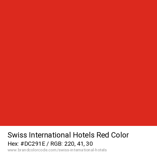Swiss International Hotels's Red color solid image preview