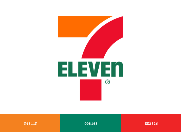 7-Eleven Brand Color Codes
