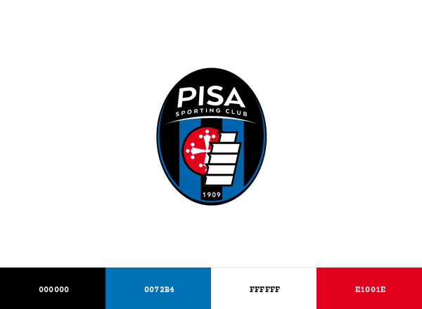 A.C. Pisa 1909 Brand & Logo Color Palette