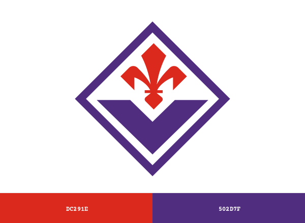 ACF Fiorentina Brand & Logo Color Palette