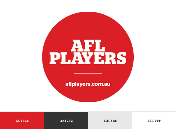 AFL Players Brand & Logo Color Palette