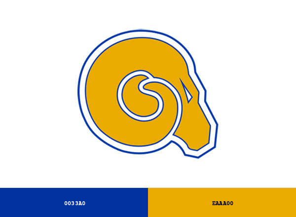 Albany State Golden Rams Brand & Logo Color Palette