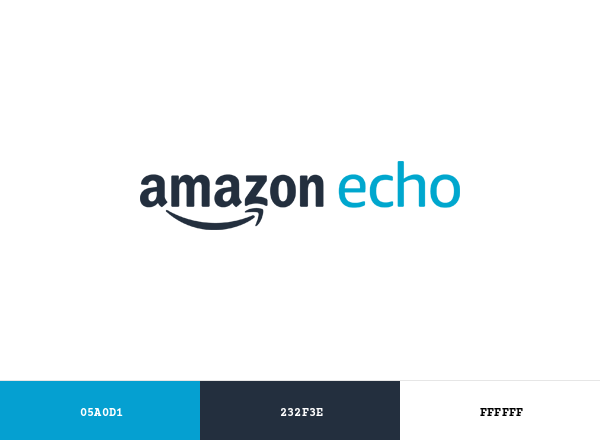 Amazon Echo Brand & Logo Color Palette