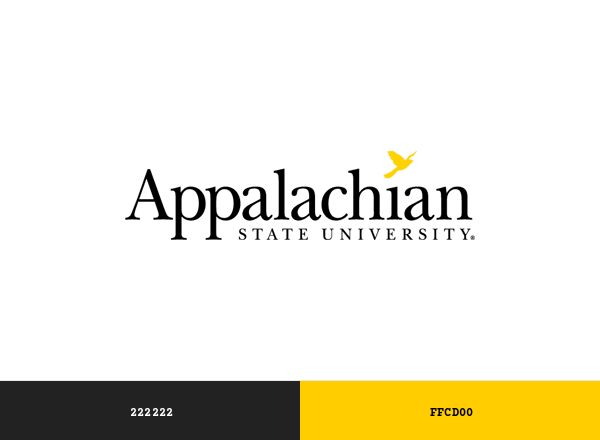 Appalachian State University (ASU) Brand & Logo Color Palette