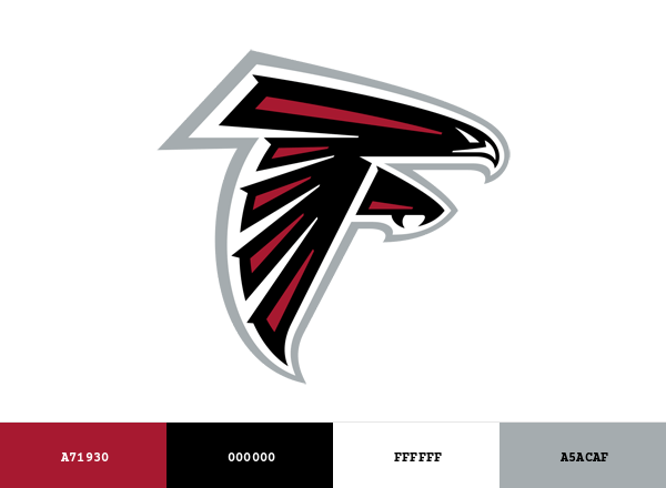 Atlanta Falcons Brand & Logo Color Palette