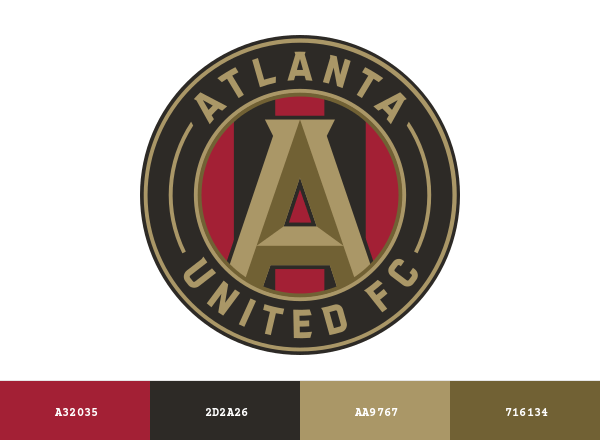 Atlanta United FC Brand & Logo Color Palette