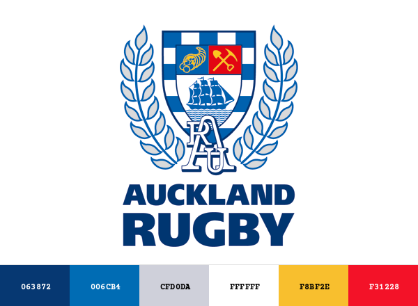 Auckland Rugby Union Brand & Logo Color Palette