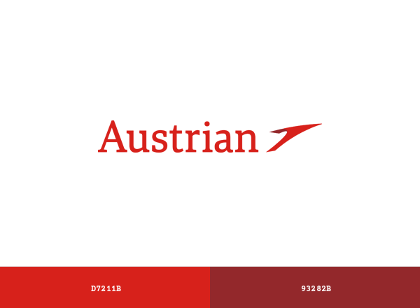 Austrian Airlines Brand & Logo Color Palette