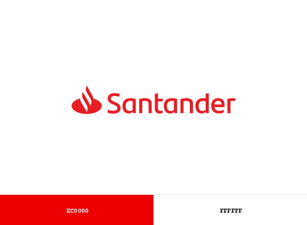 Banco Santander Brand & Logo Color Palette