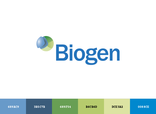 Biogen Brand & Logo Color Palette