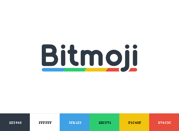 Bitmoji Brand & Logo Color Palette