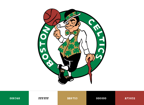 Boston Celtics Brand & Logo Color Palette