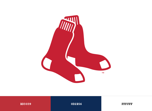 Boston Red Sox Brand & Logo Color Palette