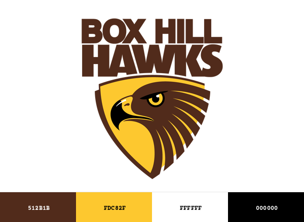 Box Hill Hawks Brand & Logo Color Palette
