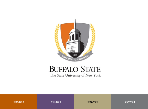 Buffalo State College Brand & Logo Color Palette