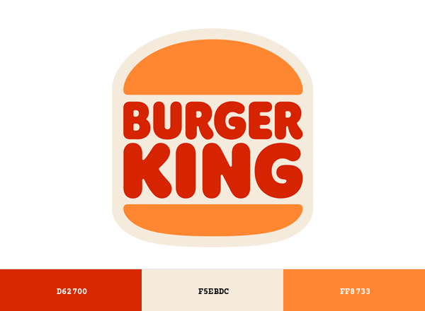Burger King Brand & Logo Color Palette