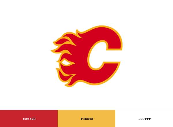 Calgary Flames Brand & Logo Color Palette