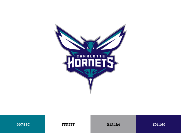 Charlotte Hornets Brand & Logo Color Palette