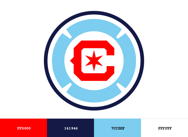 Chicago Fire FC Brand & Logo Color Palette