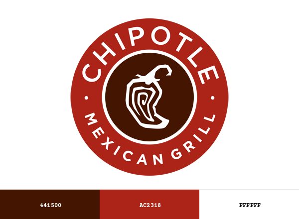 Chipotle Mexican Grill Brand & Logo Color Palette