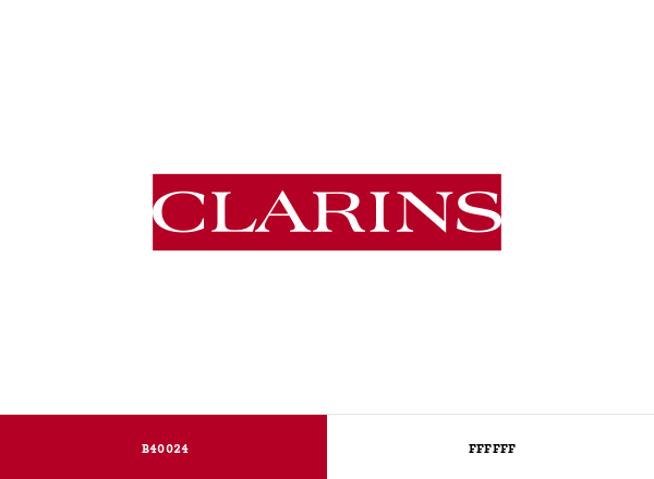 Clarins Brand & Logo Color Palette