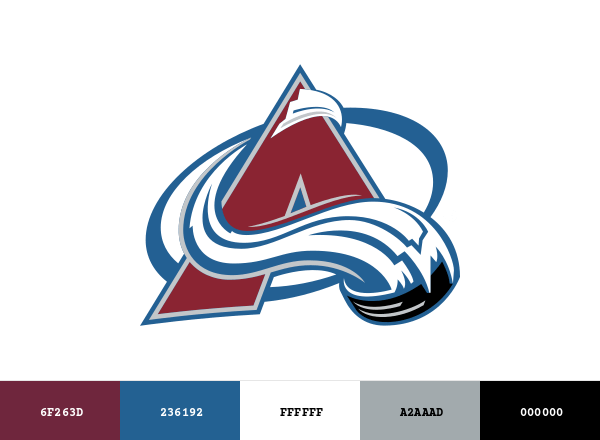 Colorado Avalanche Brand & Logo Color Palette