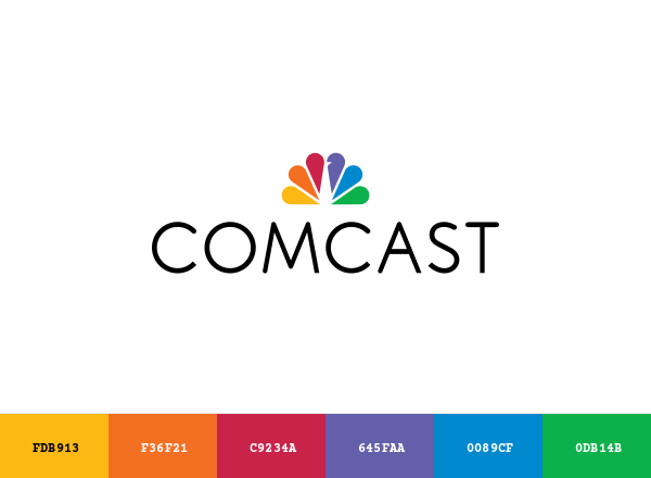 Comcast Brand & Logo Color Palette