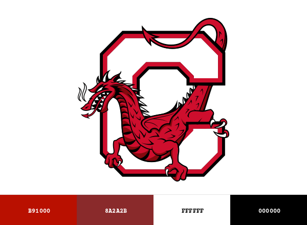 Cortland Red Dragons Brand & Logo Color Palette