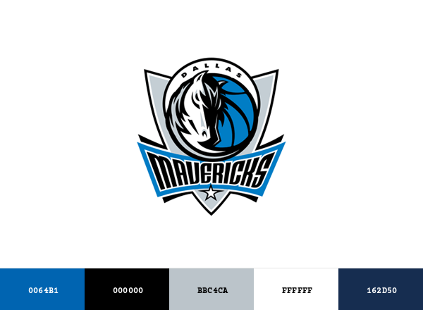 Dallas Mavericks Brand & Logo Color Palette