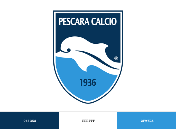 Delfino Pescara 1936 Brand & Logo Color Palette