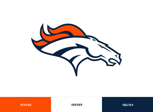 Denver Broncos Brand & Logo Color Palette