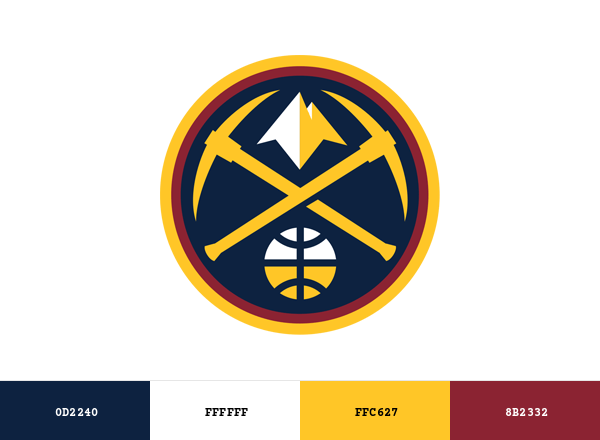 Denver Nuggets Brand & Logo Color Palette