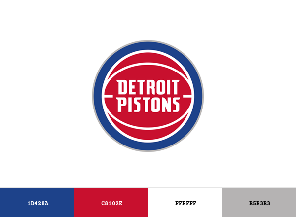 Detroit Pistons Brand & Logo Color Palette