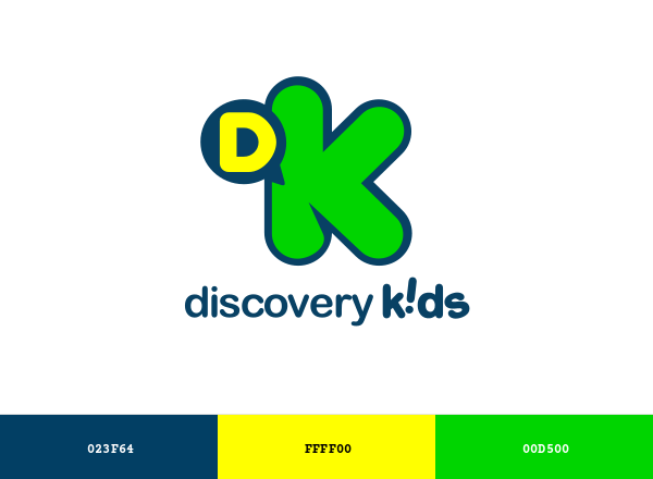 Discovery Kids Brand & Logo Color Palette